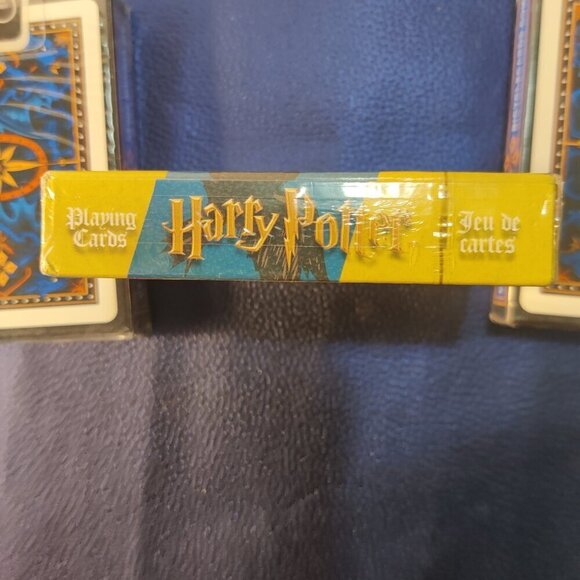 Hogwarts Unopened deck of playing cards and an additional 2 dragonback card sets - Picture 6 of 6